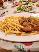Jägerschnitzel Pomme Fritte